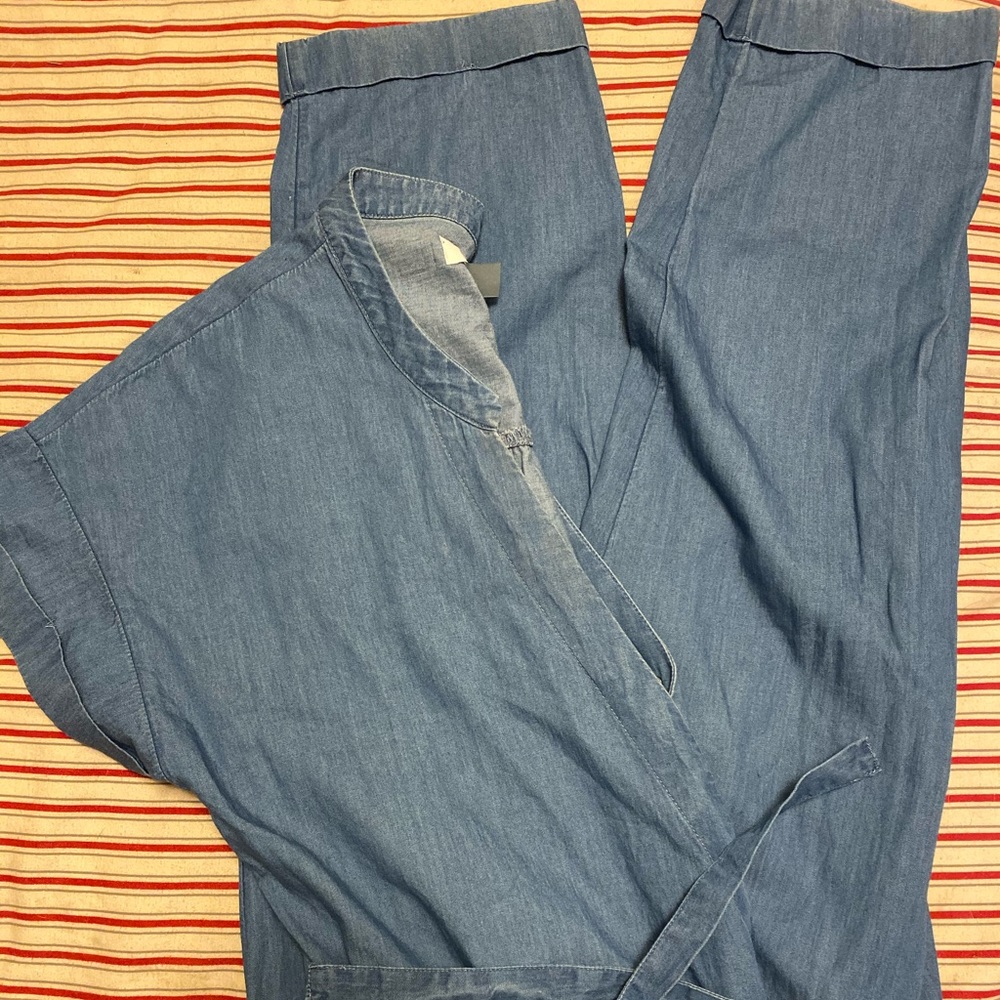Denim Romper